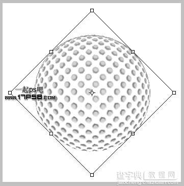 photoshop将制作出一个逼真的高尔夫球11