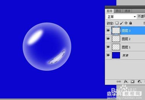 ps绘制漂亮透明的泡泡效果10