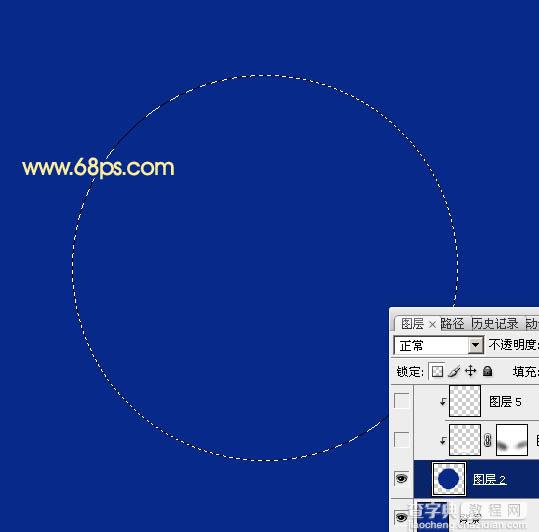 Photoshop打造漂亮的白色气泡效果教程2