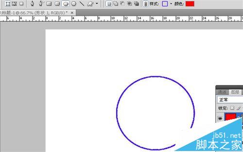 ps怎么画圆圈? ps绘制圆圈的教程10