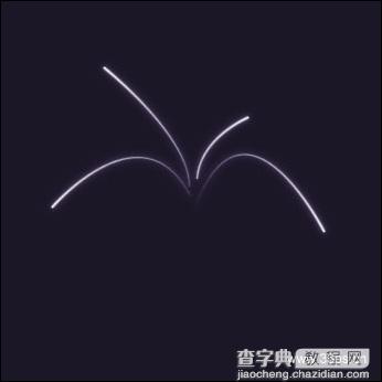 Photoshop 漂亮的烟花效果13