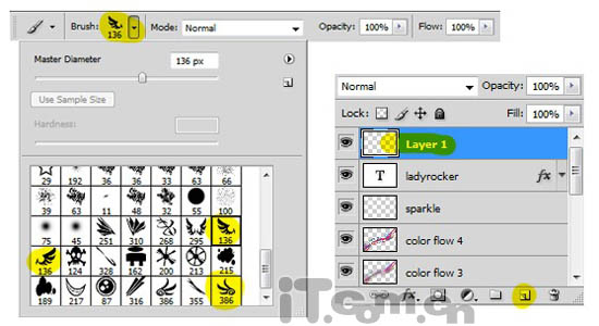 Photoshop 实现的绚丽潮流音乐壁纸42