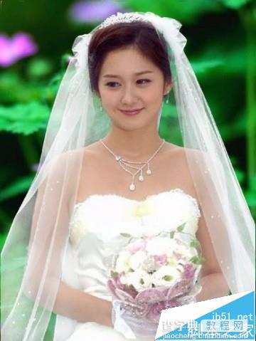 ps通道抠图方法抠出透明婚纱的技巧26