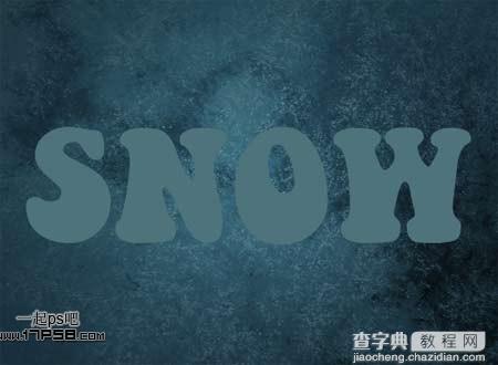 photoshop设计制作出高光漂亮的塑料冰雪字7