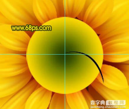 Photoshop打造漂亮的向日葵花朵32