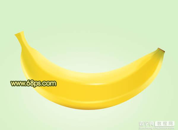 Photoshop打造一只精细逼真的香蕉23