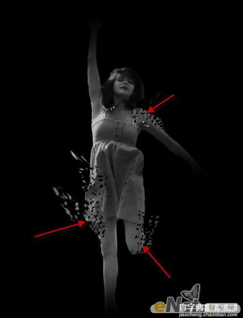 photoshop合成制作出简单的高光美女海报特效14