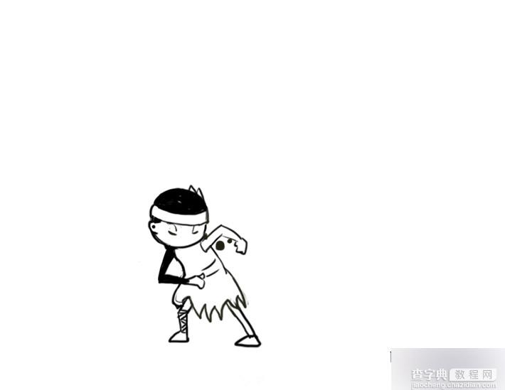 PS制作印第安人投标枪的gif小动画14