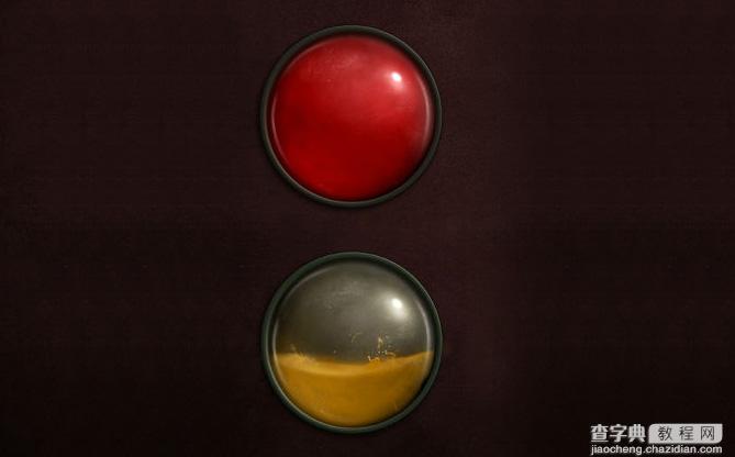 Photoshop设计制作装满红色液体的玻璃球1