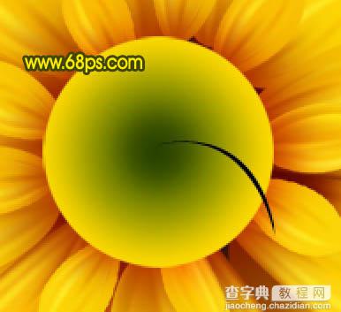 Photoshop打造漂亮的向日葵花朵31