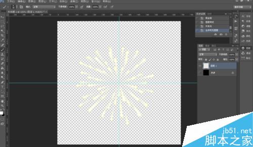ps制作漂亮的烟花效果图11