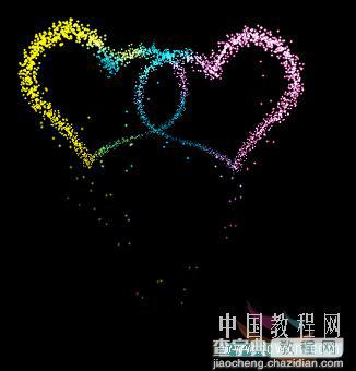 photoshop 画笔制作浪漫的梦幻心35