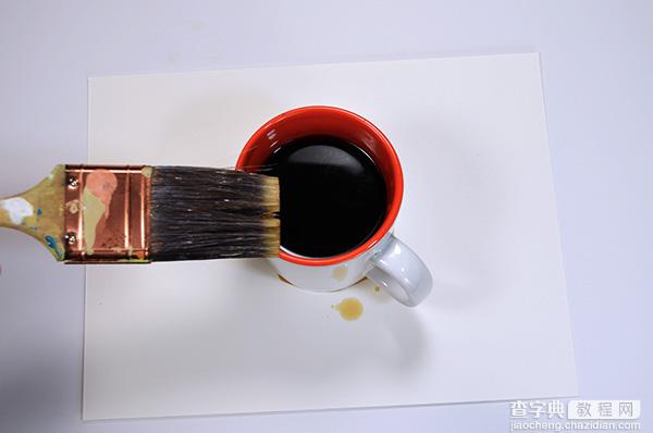 PS创建漂亮独一无二的咖啡渍笔刷2