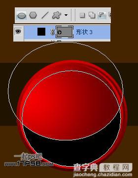 photoshopCS5制作红色的圣诞壁纸效果14