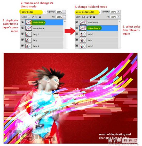 Photoshop 实现的绚丽潮流音乐壁纸36