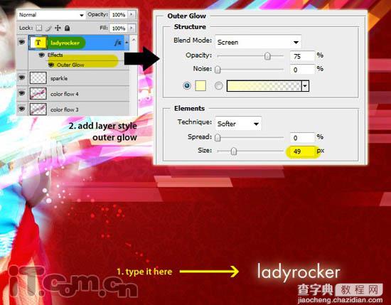 Photoshop 实现的绚丽潮流音乐壁纸41