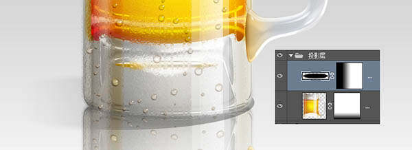 Photoshop制作一杯溢出泡沫的啤酒杯108