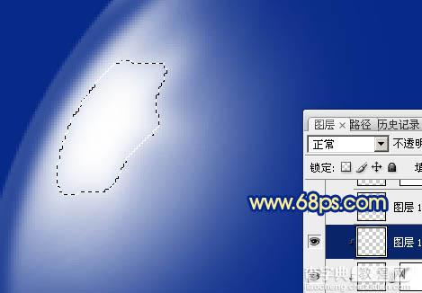Photoshop打造漂亮的白色气泡效果教程12