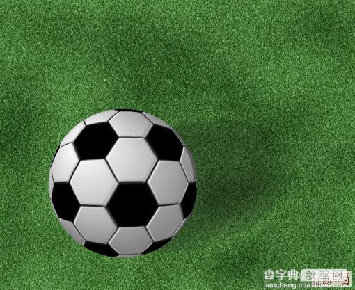 Photoshop打造一个逼真的足球2