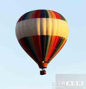 PS绘制飘在空中的热气球1