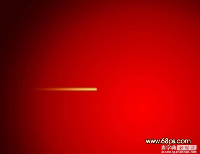Photoshop为红色礼盒设计添加上魔幻的金色光11