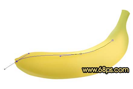 Photoshop 制作一串成熟的香蕉17