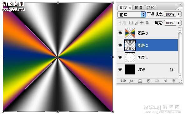 Photoshop 精致的反光光碟6