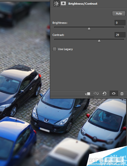 PS模糊滤镜将汽车照片打造移轴电影画面效果17