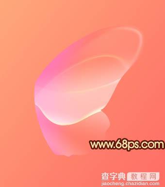 Photoshop制作出非常可爱的粉色水晶蝴蝶效果17