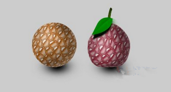 Photoshop制作质感水珠纹理水果实例教程3