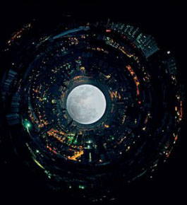 Photoshop使用极坐标滤镜打造出璀璨的星球夜空图9