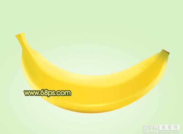 Photoshop打造一只精细逼真的香蕉21