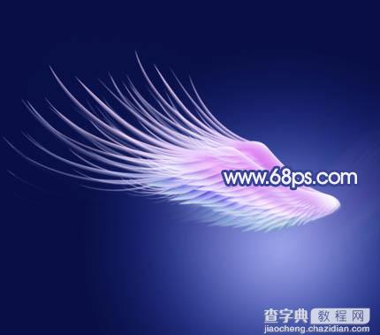 Photoshop设计制作出超梦幻的天使翅膀24