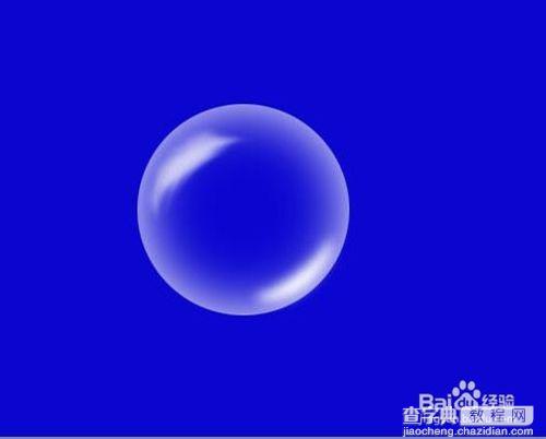 ps绘制漂亮透明的泡泡效果12