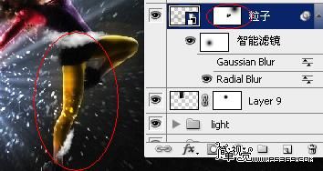 Photoshop 超炫的舞台动作效果53