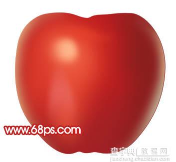 Photoshop 一个逼真的红富士苹果15