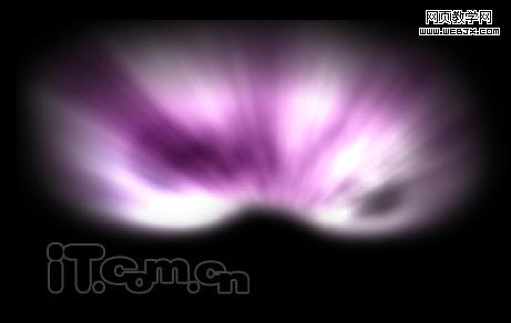 Photoshop 打造一张梦幻的紫色高光壁纸24