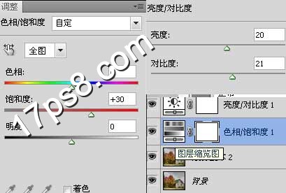 photoshop将风景图片制作出油画效果3
