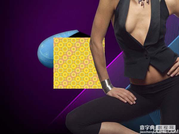 Photoshop 打造绚丽时尚的美女海报55