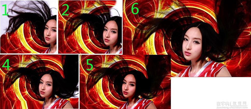 photoshop发丝抠图教程：美女人像头发丝抠图处理技巧7
