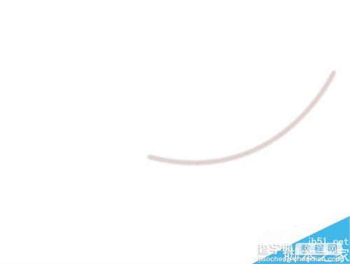 PS绘制不同色彩和不同弧度的曲线5