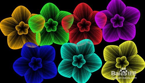 PS滤镜风制作漂亮的花朵效果1