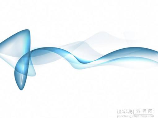 photoshop与AI合作快速制作出非常完美飘逸的烟雾光束效果10