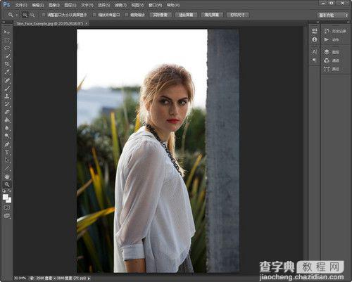 photoshop抠图完成肤色选取方法图文教程1