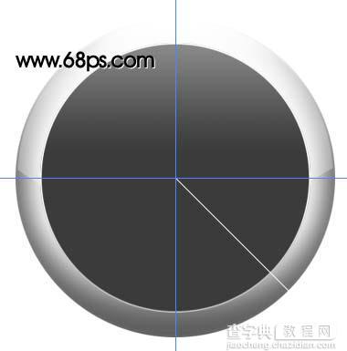 Photoshop 一款精致的指南针图标13