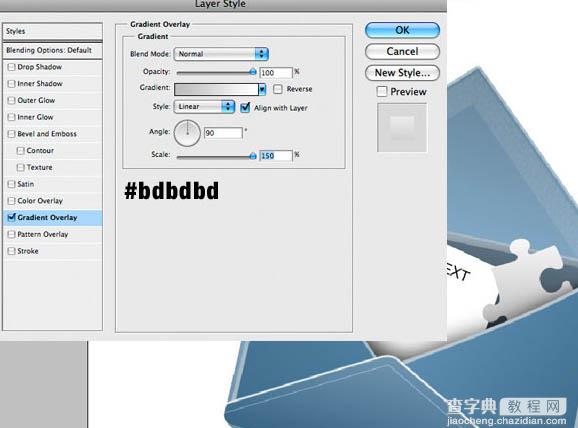 Photoshop 打造精致的蓝色邮件图标24