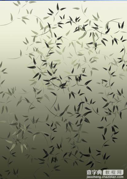 photoshop 漂亮的绿色春韵图4