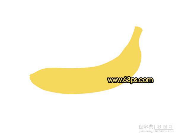 Photoshop 制作一串成熟的香蕉3