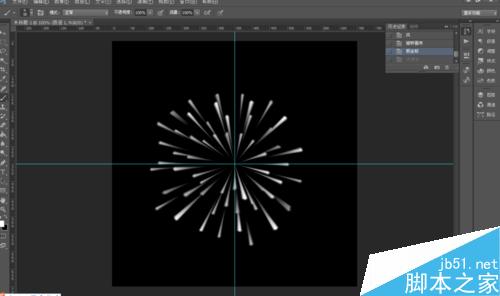 ps制作漂亮的烟花效果图8