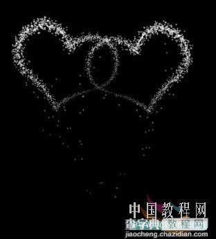 photoshop 画笔制作浪漫的梦幻心28